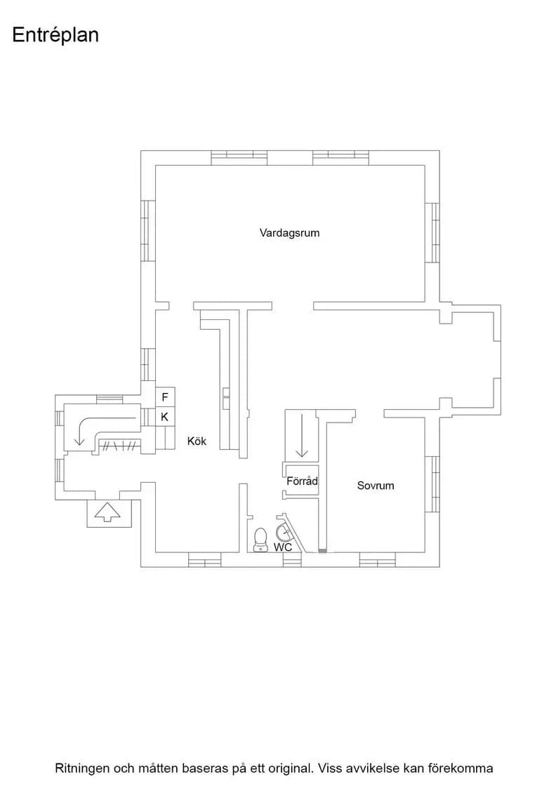 Planritning för Finngatan 19