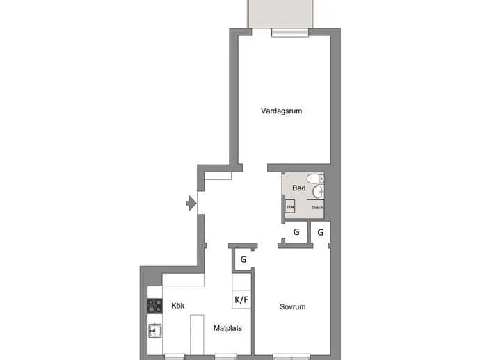 Planritning för Skytteholmsvägen 10 - 10:1203