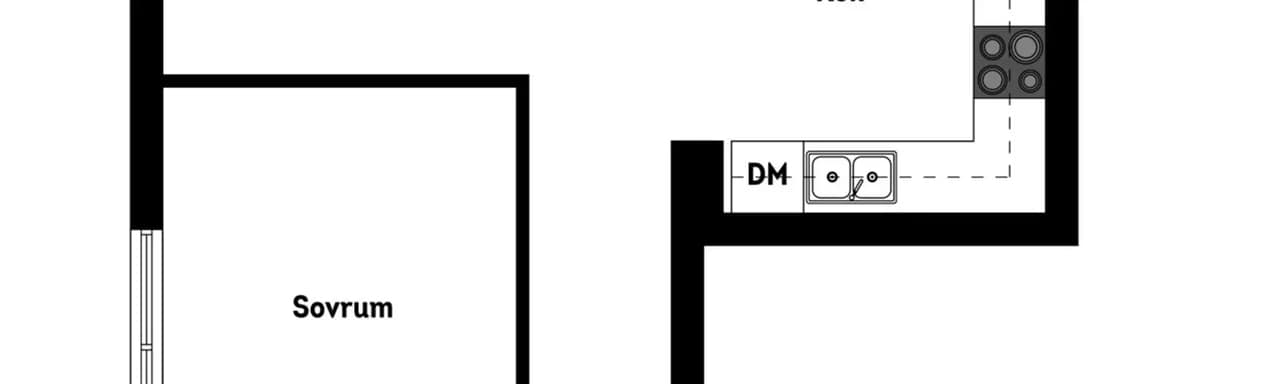 Planritning för Strandparksvägen 7A