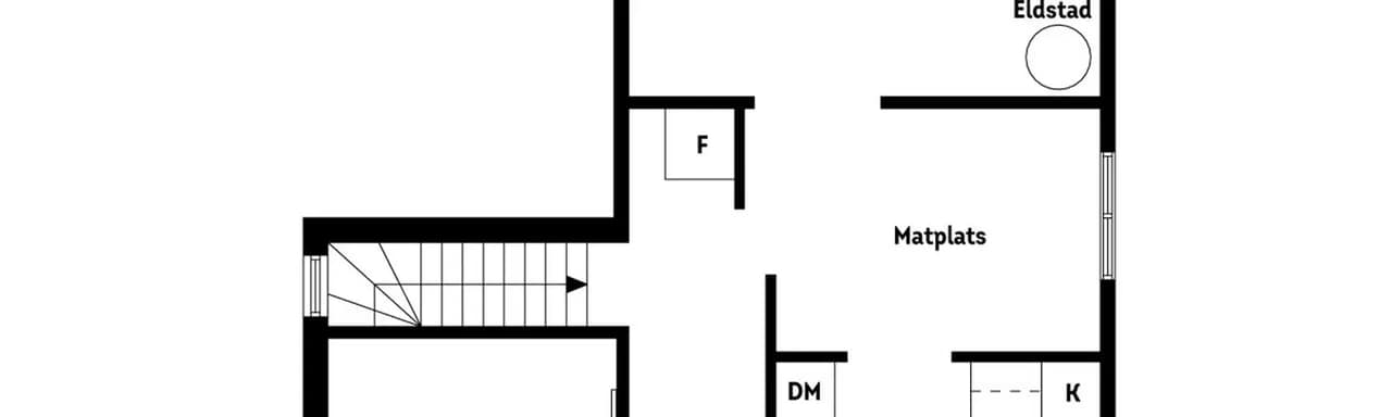 Floor plan for Älvegårdsvägen 23