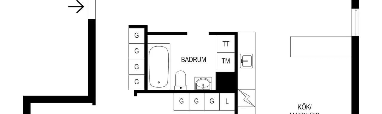 Floor plan for Vinthundsgatan 3
