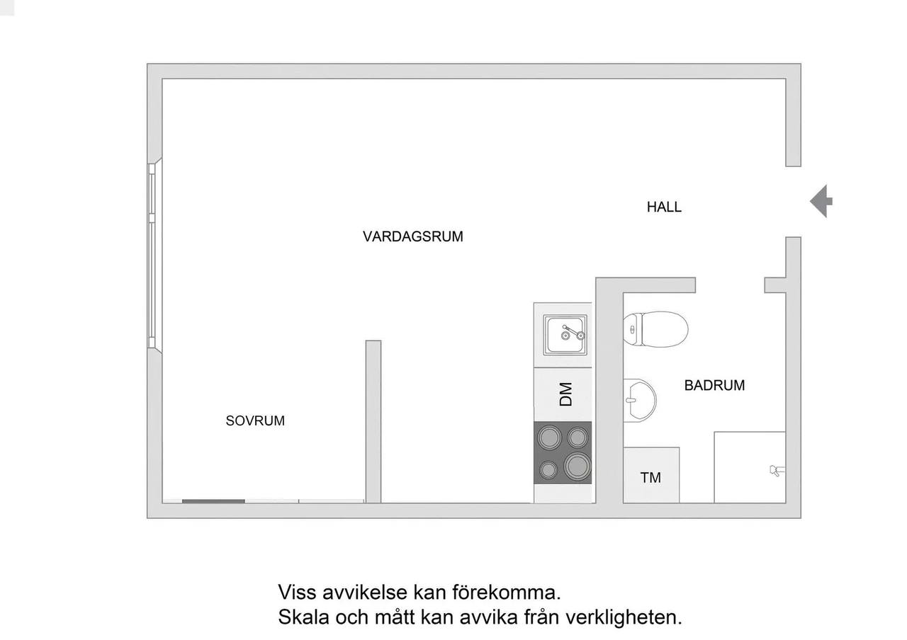 Floor plan for Bygärdesvägen 4