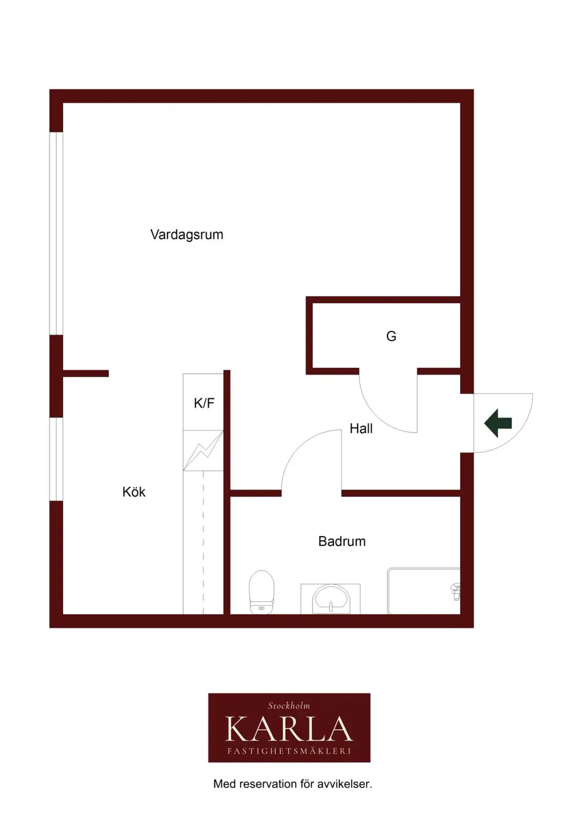 Planritning för Jungfrudansen 7