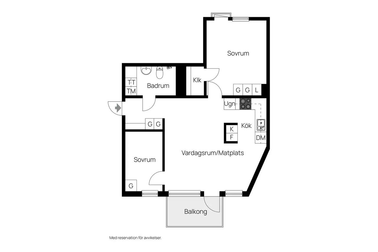 Planritning för Åbroddgatan 7