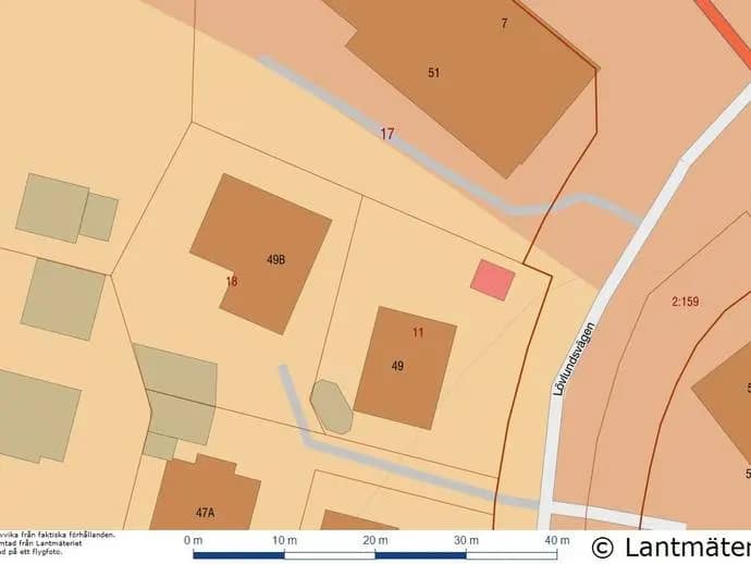 Floor plan for Lövlundsvägen 49B