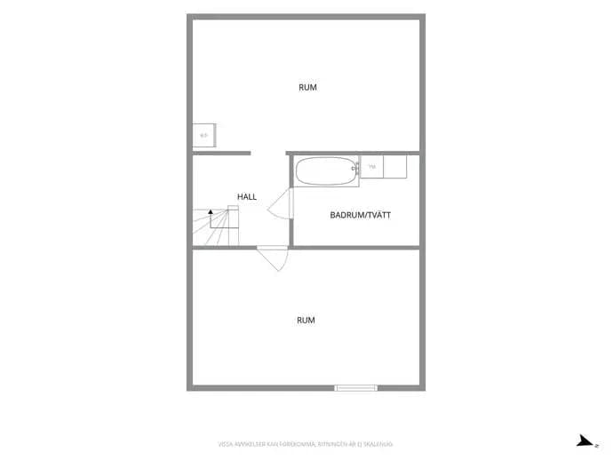 Planritning för Rävekärrsgatan 91