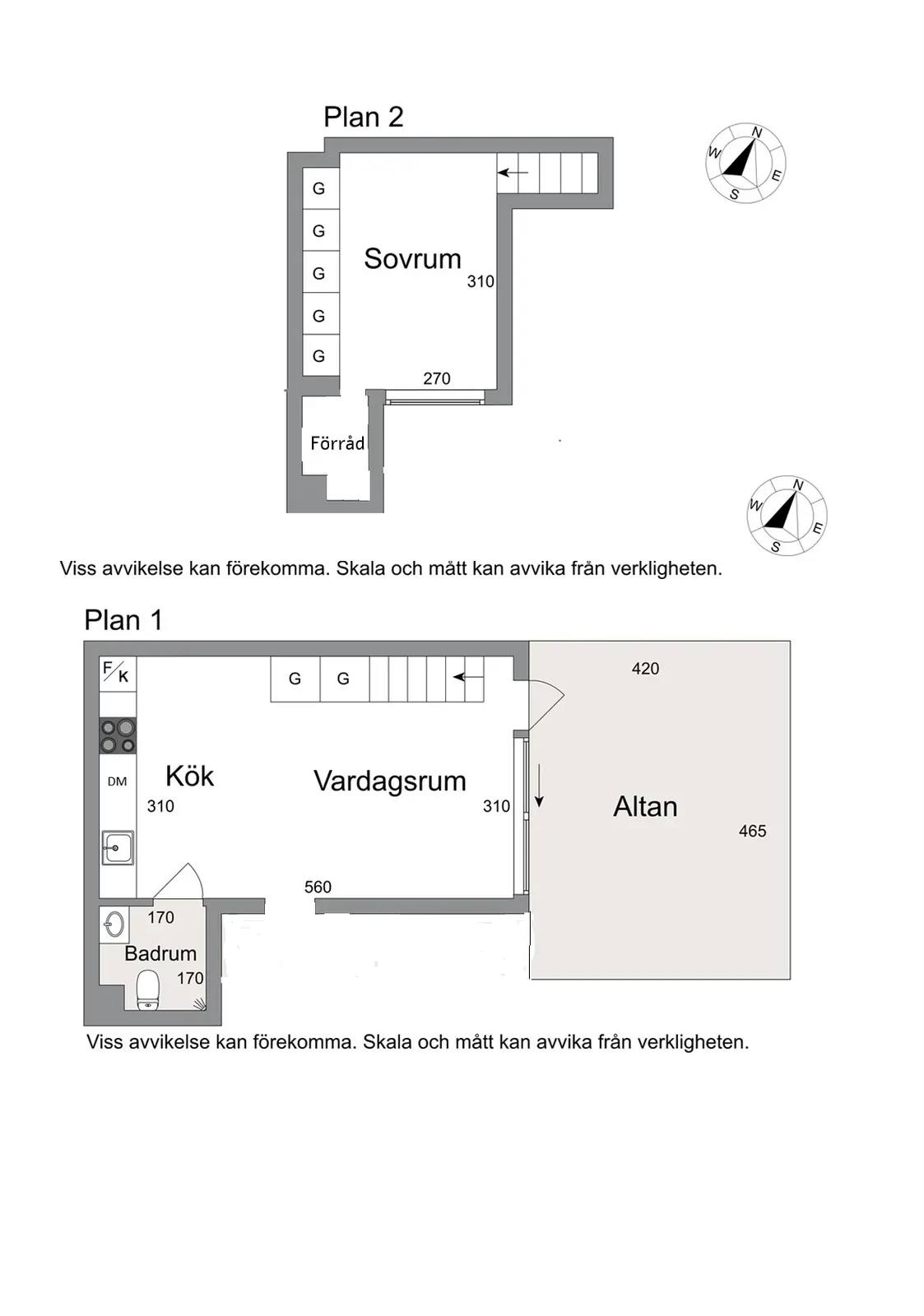 Planritning för Skogskärrsvägen 12B