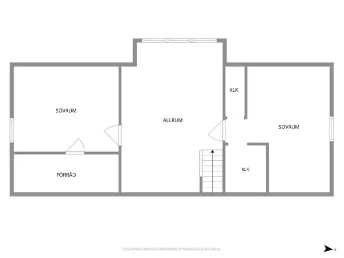 Floor plan for Möllelyckevägen 4