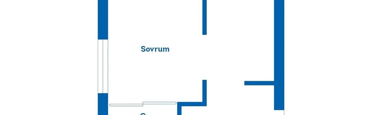 Floor plan for Sörbygatan 67H