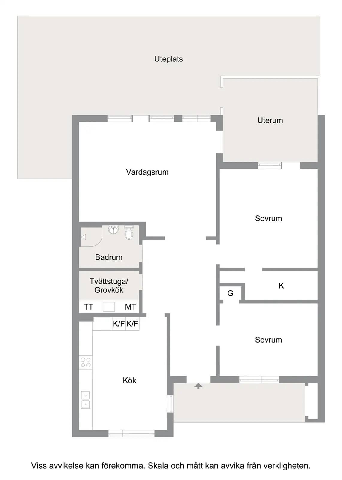 Floor plan for Stengodsvägen 29