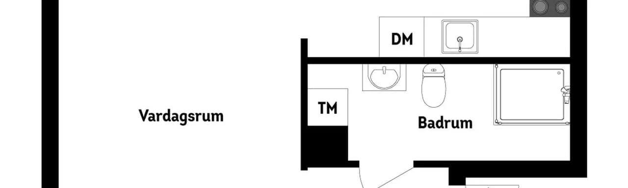 Floor plan for Brynjegatan 12