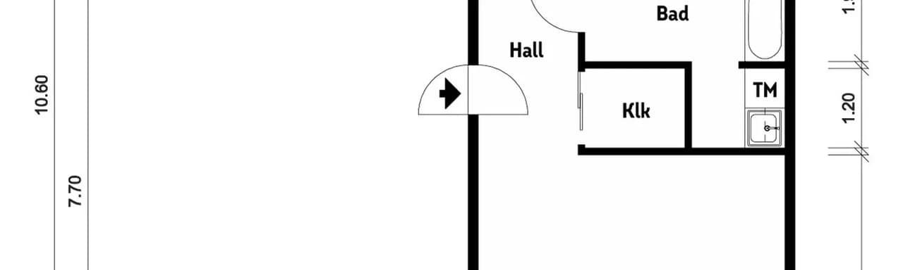 Floor plan for Kvadrantgatan 2