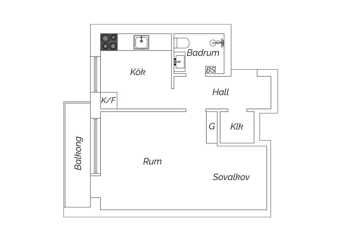 Planritning för Idaborgsgatan 57B