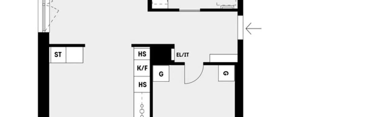 Floor plan for Källtorpsvägen 3, HÖGST UPP!