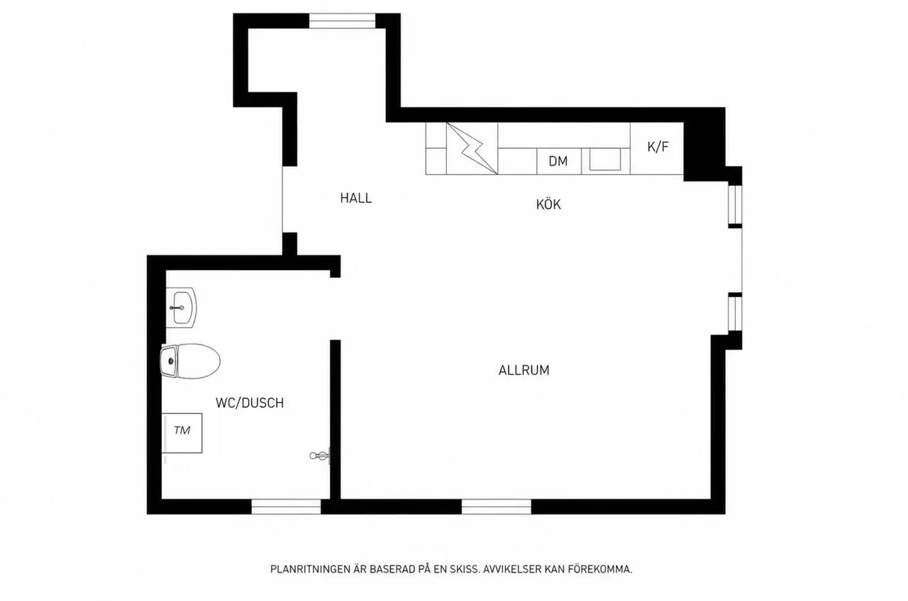 Floor plan for Gimmerstavägen 12