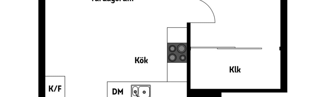 Planritning för Ringvägen 1L