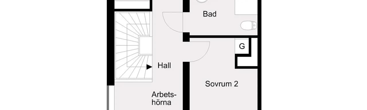 Floor plan for Spannmålsgatan 86