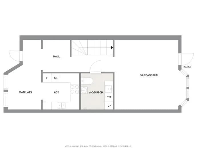 Planritning för Maria Höglunds väg 73