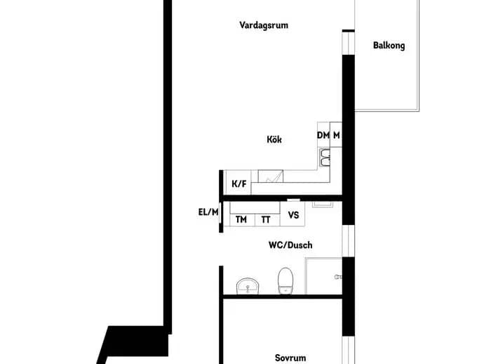 Floor plan for Bratteråsbacken 30
