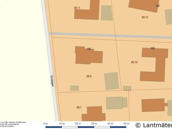 Floor plan for Orrstigen 10C