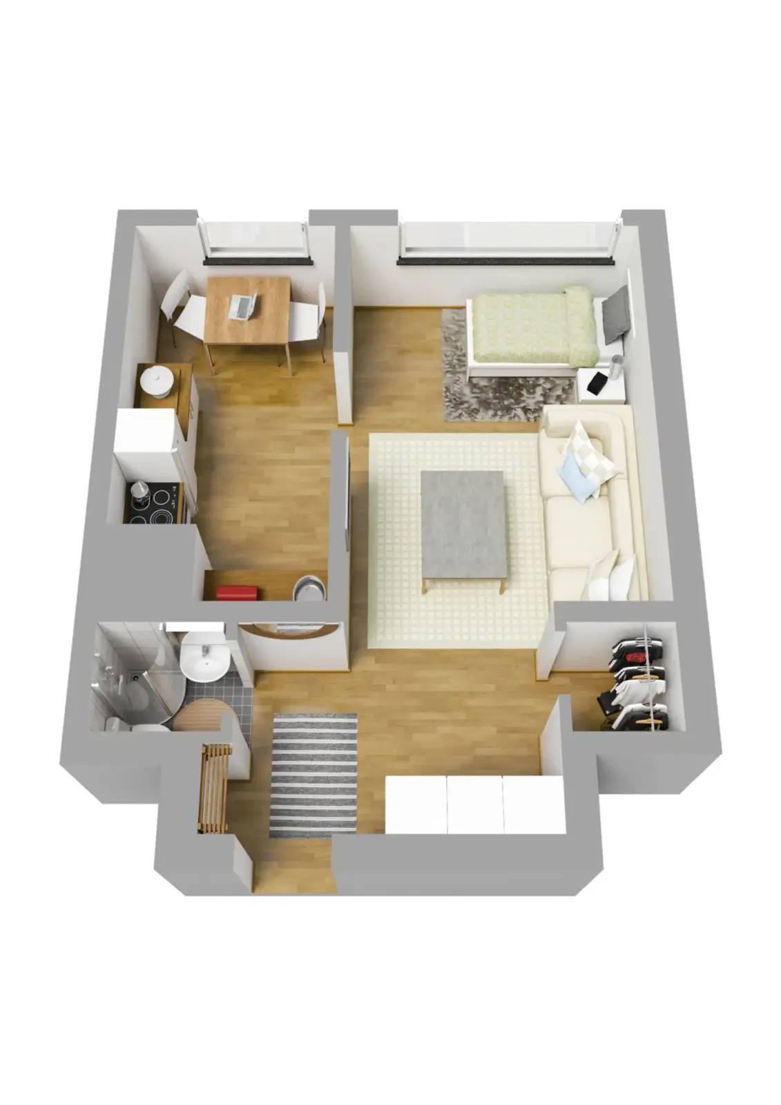 Floor plan for Ehrensvärdsgatan 9