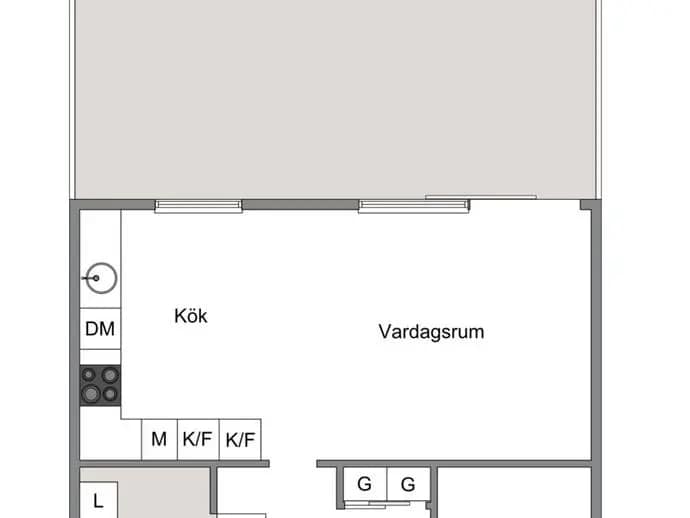 Planritning för Prismavägen 30
