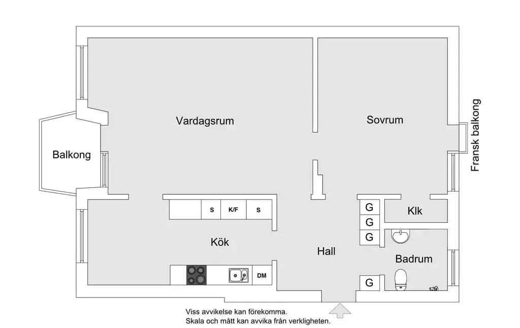Floor plan for Kristallvägen 68