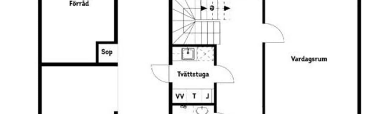 Planritning för Vedstigen 29