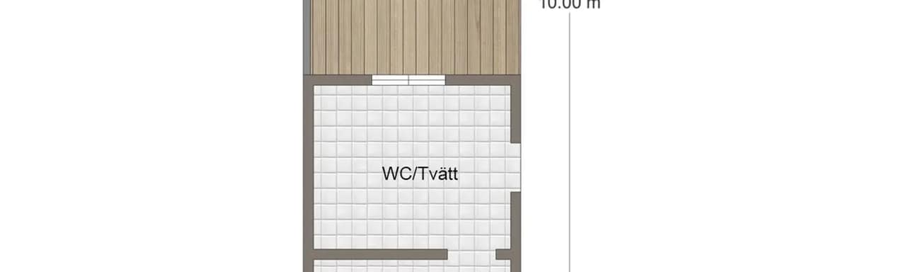 Floor plan for Hofmans väg 5