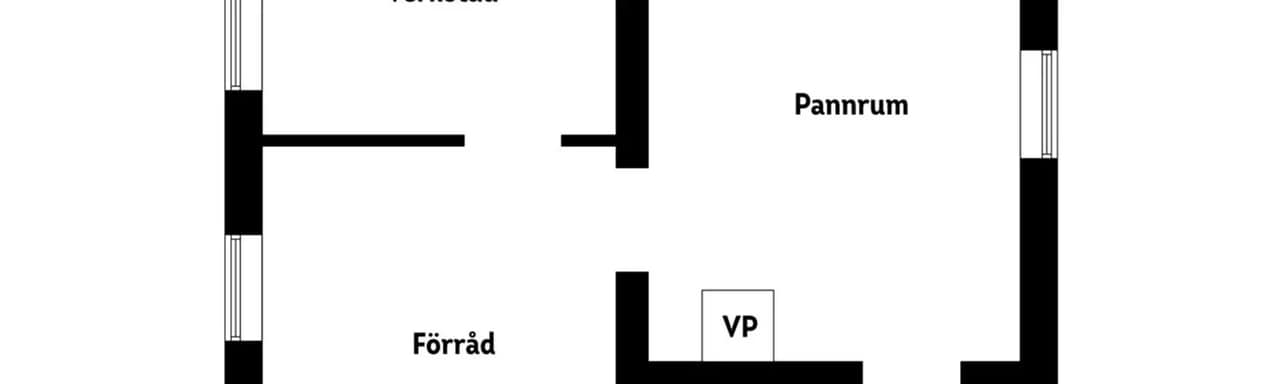 Floor plan for Rundelsvägen 24