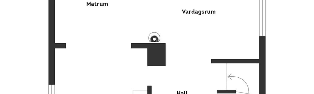 Floor plan for Margaretagatan 9