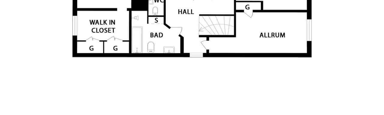 Planritning för S:t Annegatan 14