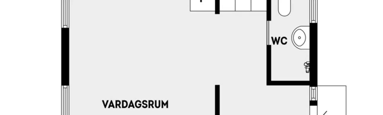 Floor plan for Albert Målares väg 30G
