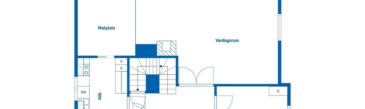 Floor plan for Hagstigen 10