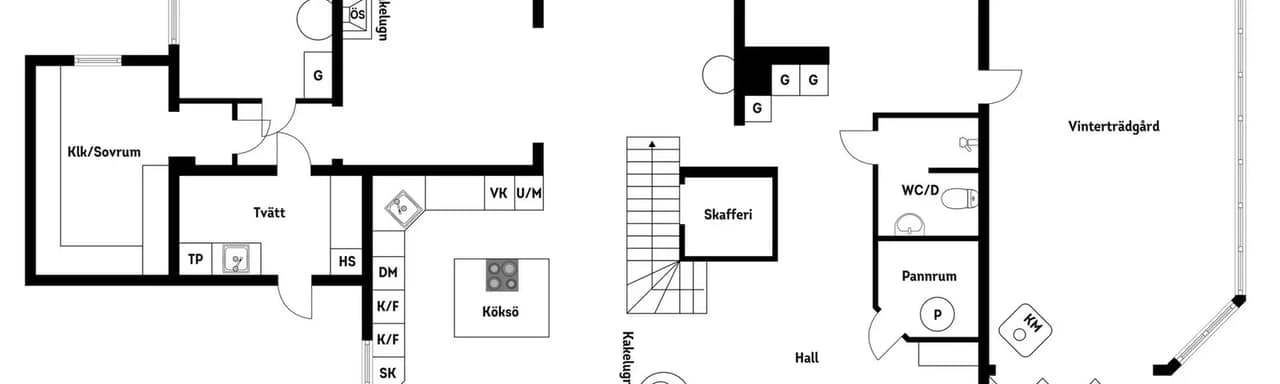 Floor plan for Fagerskogen 14