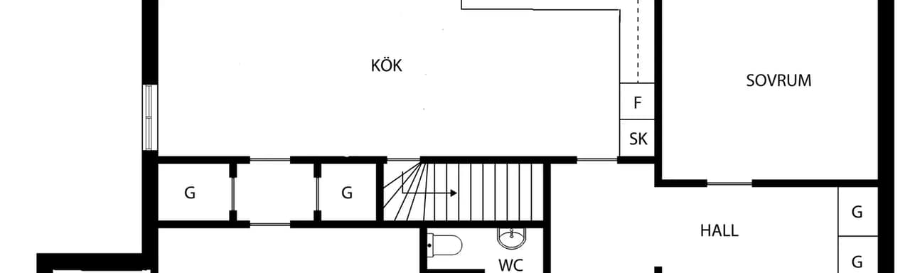 Planritning för Tomtbergavägen 25
