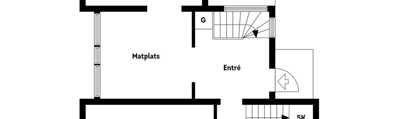 Planritning för Dalvägen 159