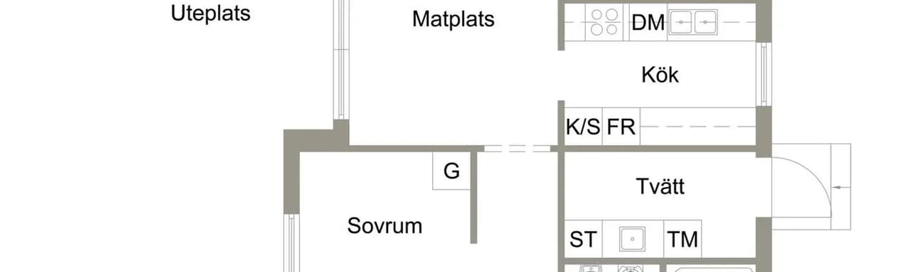 Planritning för Tallmätaregatan 3