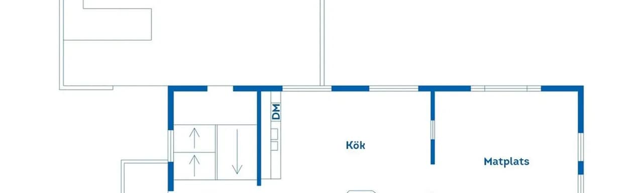 Floor plan for Sanatorievägen 22