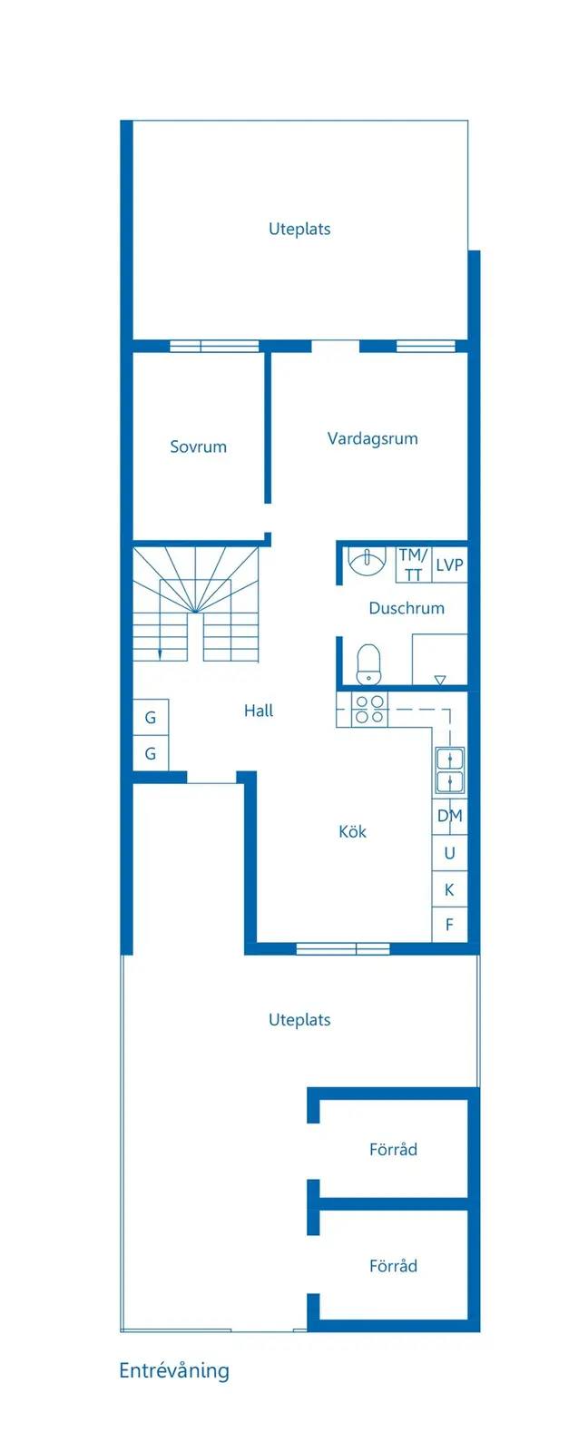 Floor plan for Solslingan 8E