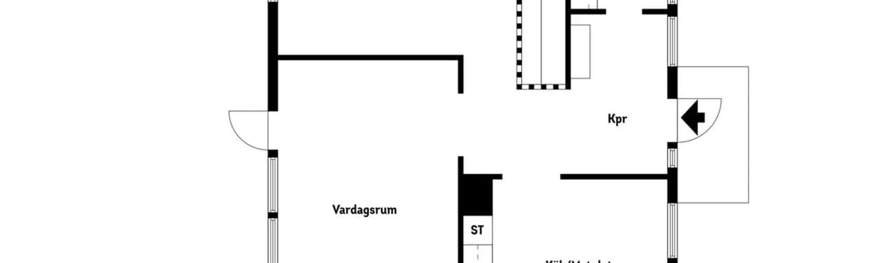 Floor plan for Spinettvägen 19