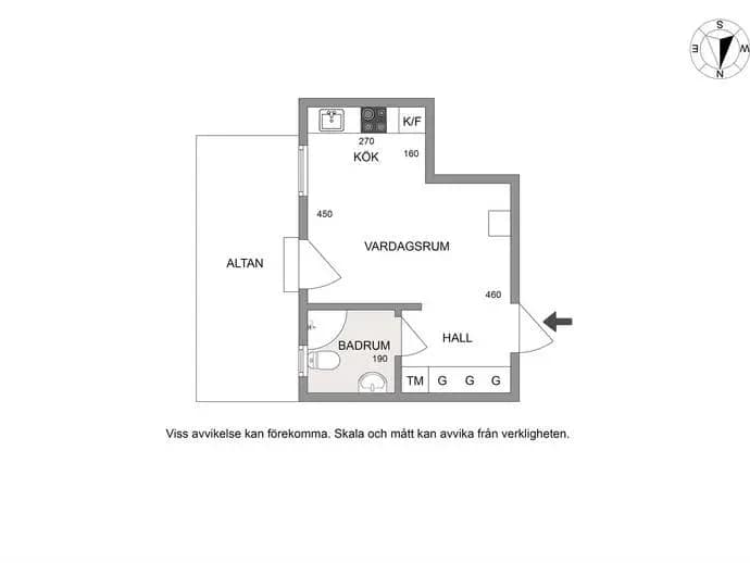 Planritning för Kallforsvägen 28