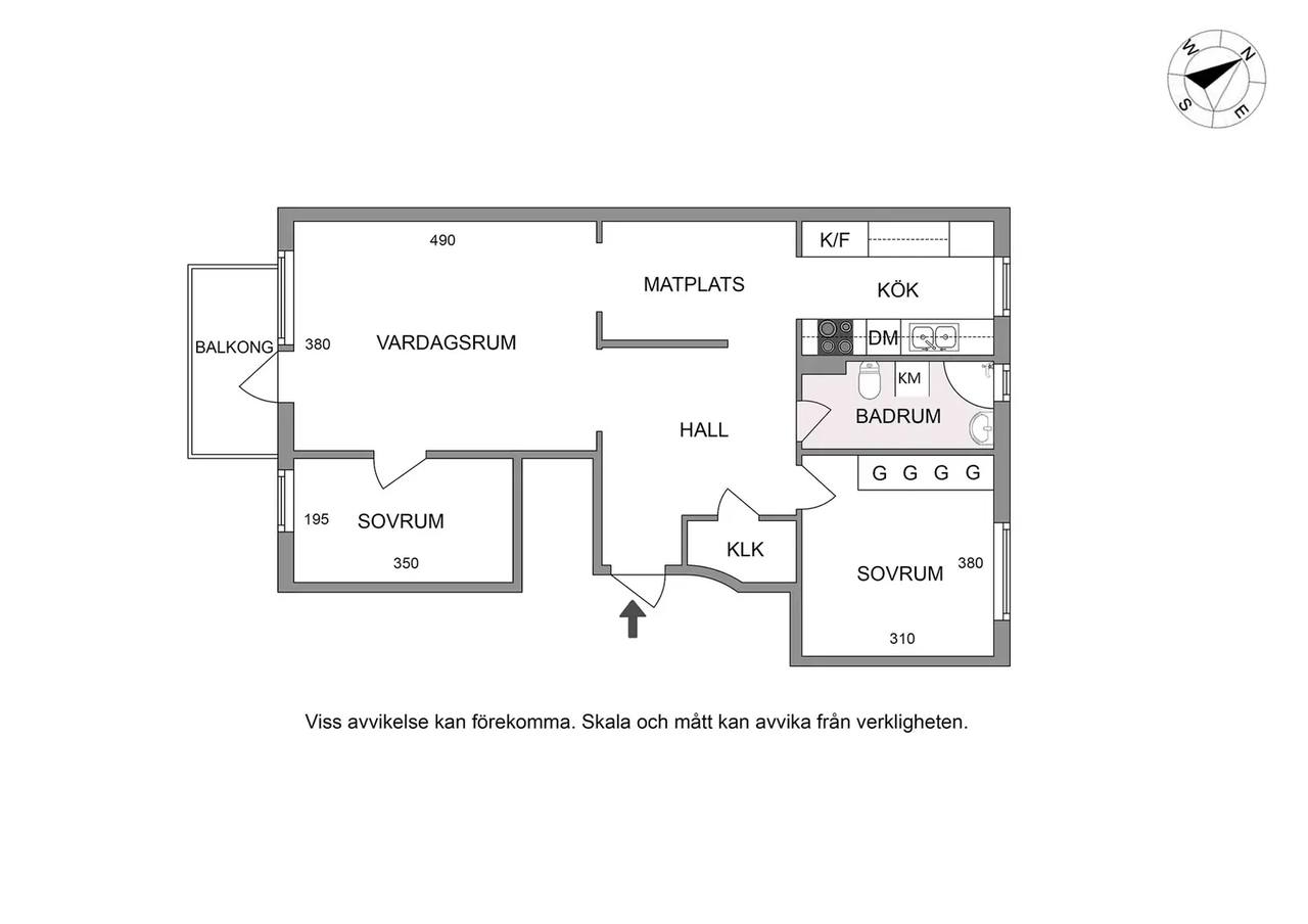 Floor plan for Harpsundsvägen 159