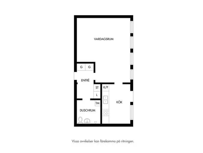 Floor plan for Österleden 64C