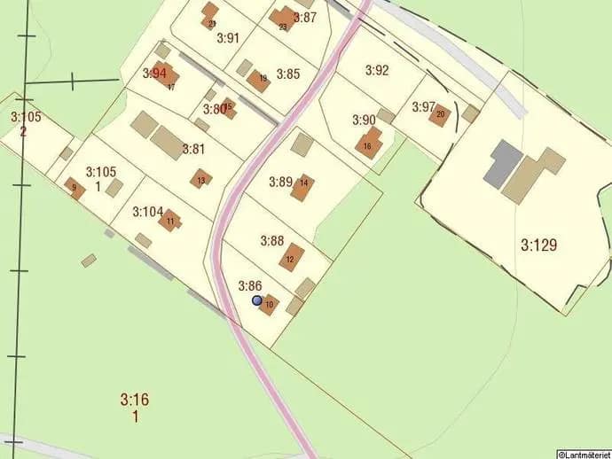 Planritning för Morängsvägen 10