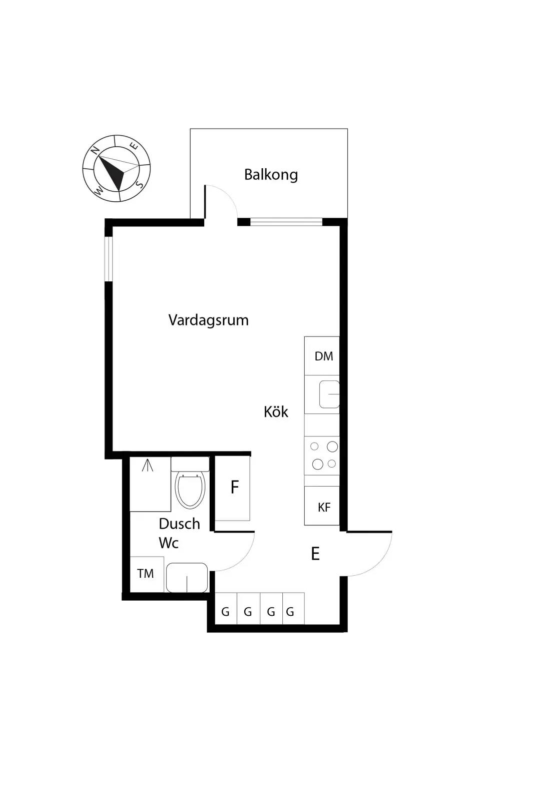 Planritning för Storseglet 53