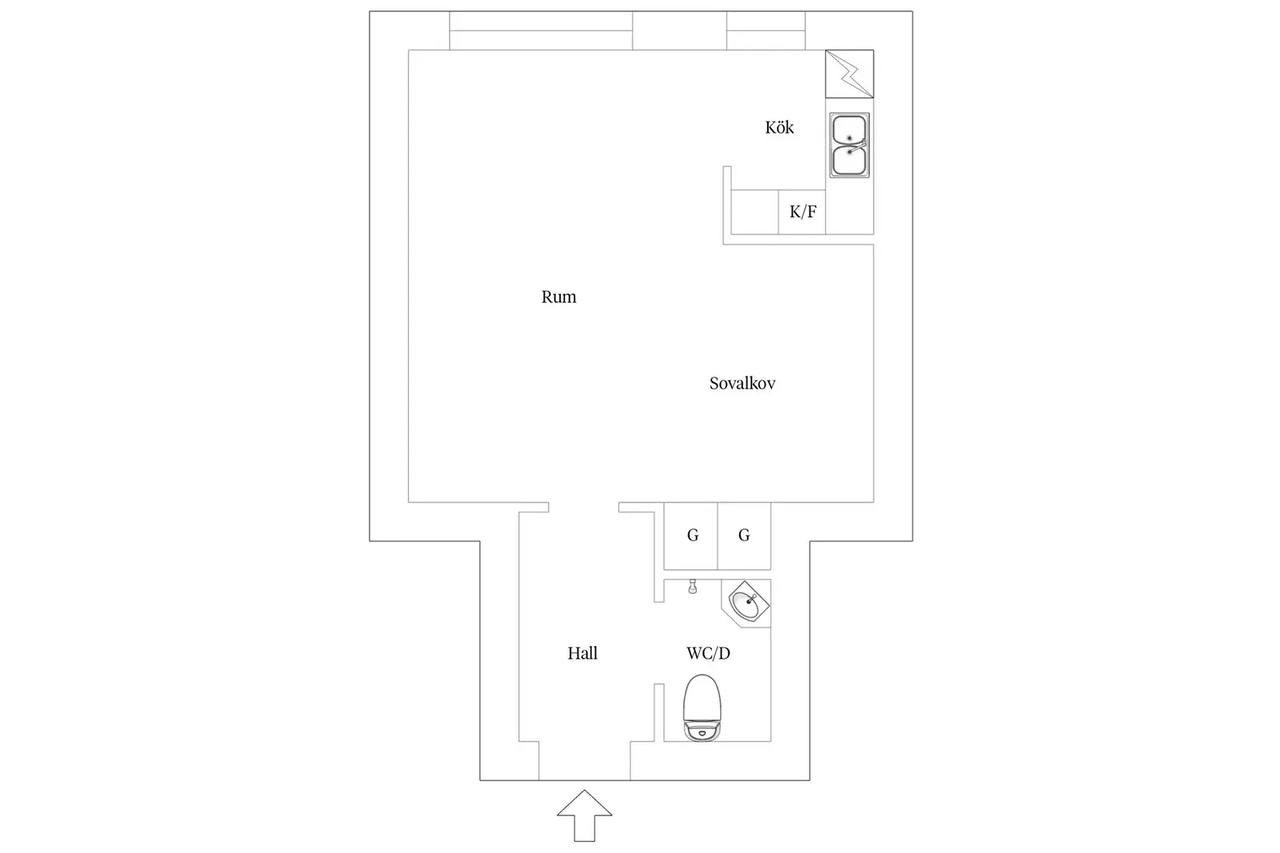 Planritning för Sofiaparken 2D