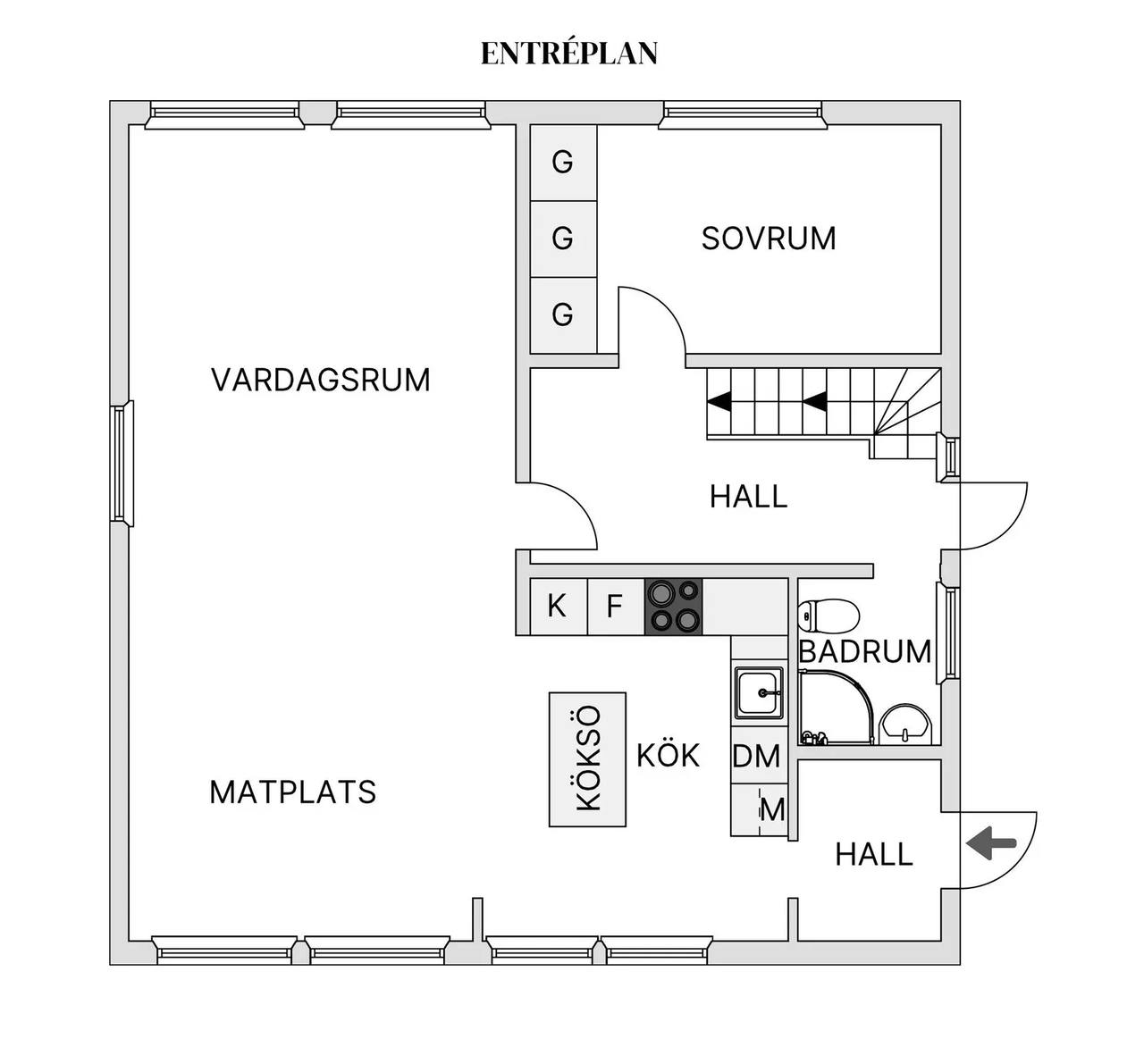Floor plan for Alsätravägen 192