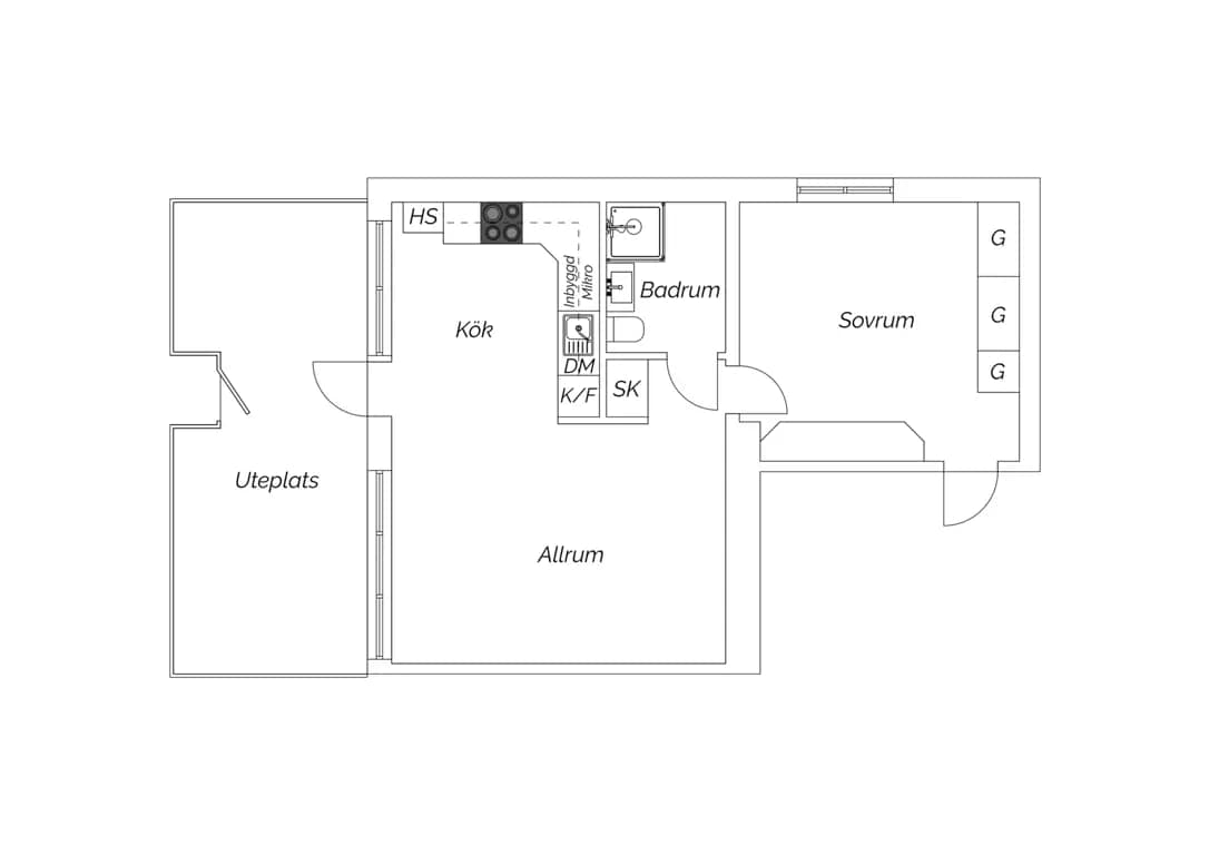 Floor plan for Hägerstensvägen 308