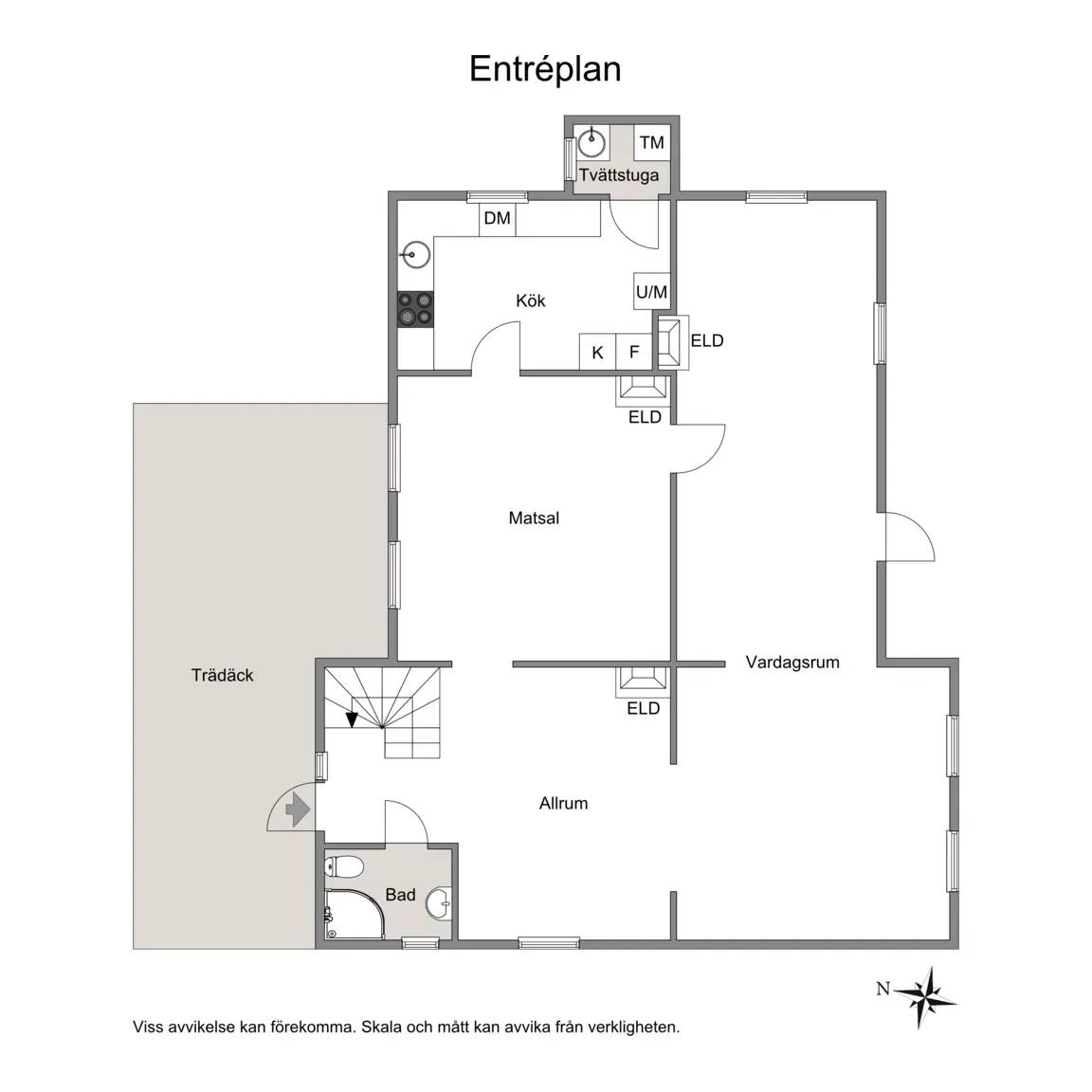 Floor plan for Bankgatan 12
